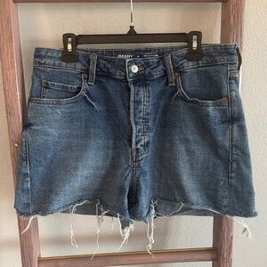 Old Navy Distressed Blue Denim Shorts